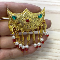 Buy Emerald Ethiopian Hair Clip: Elegant Hbanasha Hairpin for Brides - Perfect Wedding Gift for only $8.78 at Flexi Africa!