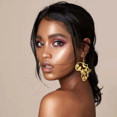 My Shape Africa Map Animal Earrings Women Tree Stainless Steel African Jewelry - Free Delivery Worldwide only at Flexi Africa