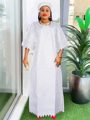 Buy Wedding Party Evening Gown African Clothing Plus Size Robes Dashiki Embroidery Dress for only $51.33 at Flexi Africa!