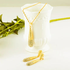 Trendy Fashion Jewelry Set for Women: Necklace & Earrings - Weddings & Parties - Free Delivery Worldwide only at Flexi Africa