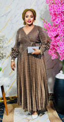 Elegant Traditional African Dresses for Women – Dashiki Kaftan Evening Robe, African Fashion Outfit