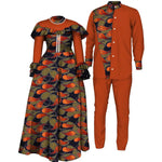 Women’s Printed Dress with Matching Men’s Suit for Weddings, Parties & Special Occasions for only $65.66 at Flexi Africa!