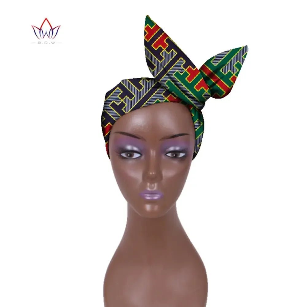 African Ankara Headband for Women – Fashion Hair Wrap & Scarf Accessory - Free Delivery Worldwide only at Flexi Africa