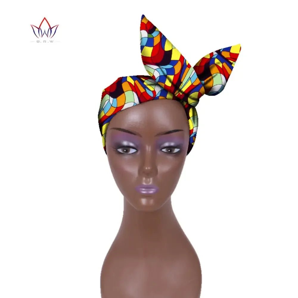 African Ankara Headband for Women – Fashion Hair Wrap & Scarf Accessory - Free Delivery Worldwide only at Flexi Africa