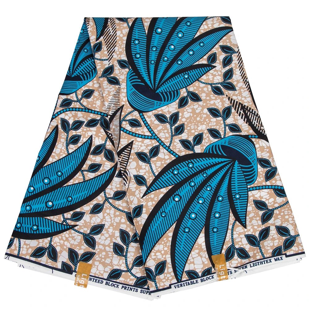 African Ankara Prints Wax Fabric Patchwork Retro Style Warp Sewing Woman Dress Craft DIY Africa Material 100% Polyester By Yard - Free Delivery Worldwide only at Flexi Africa