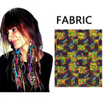 African Ankara Tassel Earrings – Handmade Boho Long Tribal Fabric Jewelry - Free Delivery Worldwide only at Flexi Africa