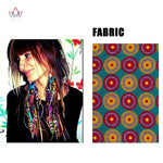 African Ankara Tassel Earrings – Handmade Boho Long Tribal Fabric Jewelry - Free Delivery Worldwide only at Flexi Africa