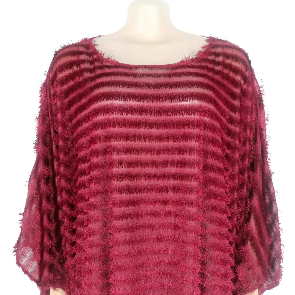 African Bubu Dress for Women – Loose Fit Fluffy Fabric with Round Neck and Batwing Sleeves - Free Delivery Worldwide