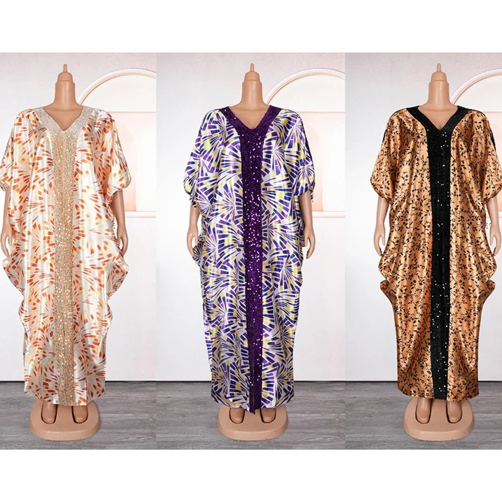 African Clothes Dress Abayas Fashion Dresses Dubai Luxury Muslim Costume Robe Party Gown Caftan Marocain Evening Africa Clothing - Free Delivery Worldwide only at Flexi Africa