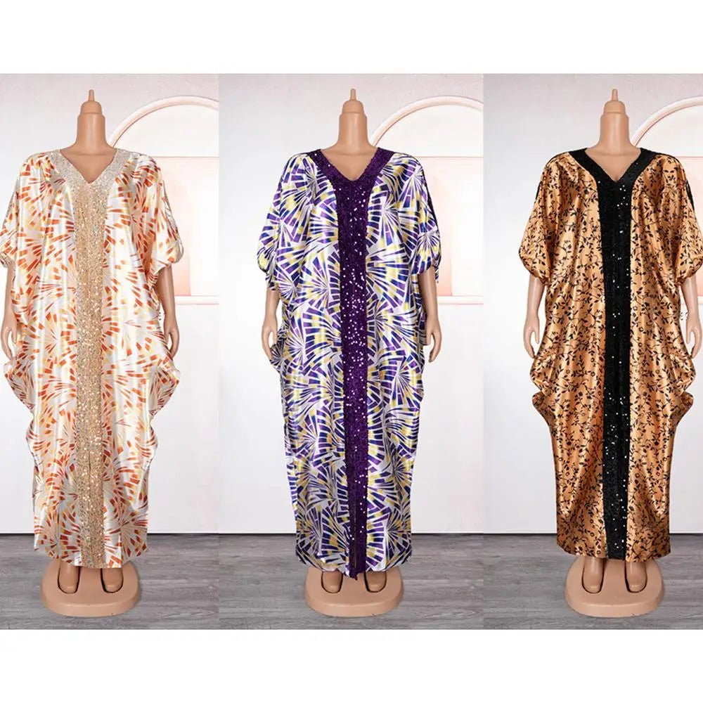 African Clothes Dress Abayas Fashion Dresses Dubai Luxury Muslim Costume Robe Party Gown Caftan Marocain Evening Africa Clothing - Free Delivery Worldwide only at Flexi Africa