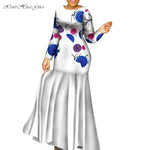 African Couple Matching Outfits – Elegant Lovers’ Traditional Clothing Set, Men’s Shirt & Women’s Long Maxi Dress - Free Delivery Worldwide only at Flexi Africa