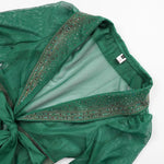 African Dashiki 2PC Set for Women – Diamond Embellished Evening Gown with Matching Coat - Free Delivery Worldwide only at Flexi Africa