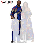 African Dashiki Family Set – Matching Dresses for Women & Girls with Men & Boys Top and Pants - Free Delivery Worldwide only at Flexi Africa