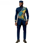 African Ethnic New Style Men's Suit - Elegant and Fitted Design - Fashionable Men's Clothing - Free Delivery Worldwide
