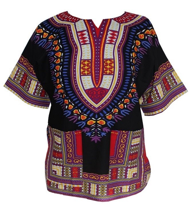 African Fashion with Unisex Dashikiage Dashiki Floral Dress - Perfect for Men and Women with African Traditional Print - Flexi Africa - Flexi Africa offers Free Delivery Worldwide - Vibrant African traditional clothing showcasing bold prints and intricate designs