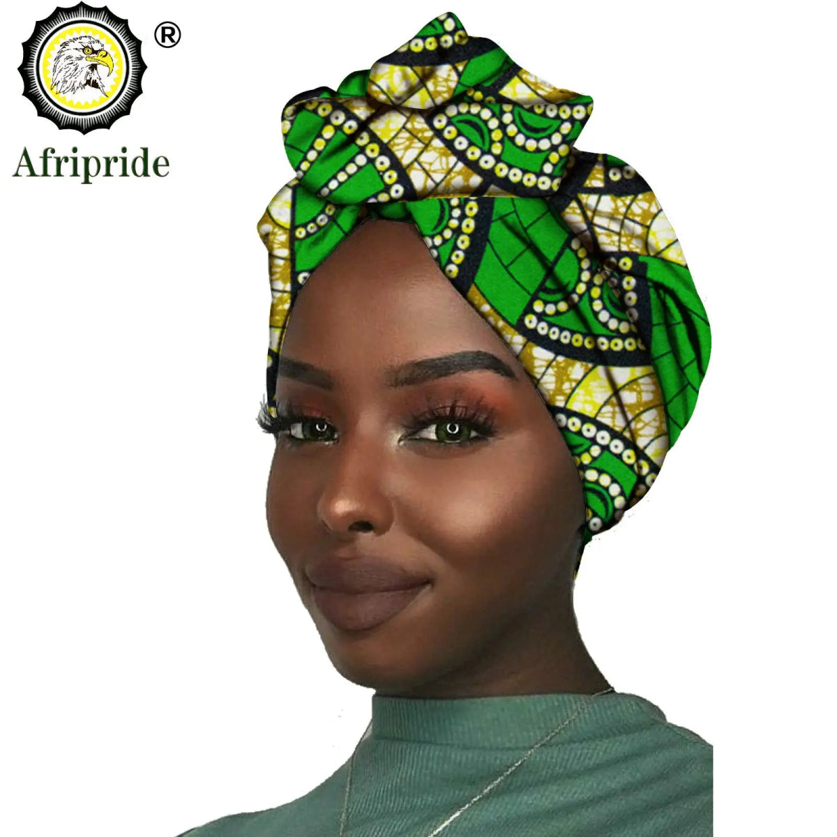 Women's African Headwrap – Traditional Cotton Wax Print Headtie & Scarf - Free Delivery Worldwide only at Flexi Africa