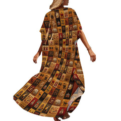 Women's Vibrant Cultural Fashion - Free Delivery Worldwide only at Flexi Africa