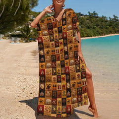 Women's Vibrant Cultural Fashion - Free Delivery Worldwide only at Flexi Africa