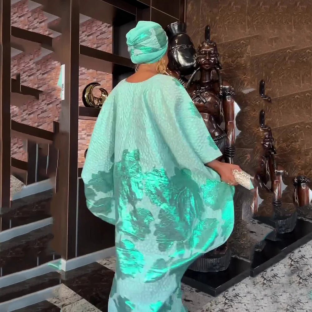 African Print Loose Skirt – Flowing Ankara Fabric Maxi Skirt for Women - Free Delivery Worldwide only at Flexi Africa