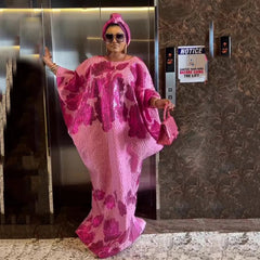 African Print Loose Skirt – Flowing Ankara Fabric Maxi Skirt for Women - Free Delivery Worldwide only at Flexi Africa