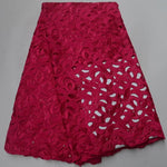 African Voile Lace Fabric – Cotton Lace for Wedding & Party Dresses - Free Delivery Worldwide only at Flexi Africa