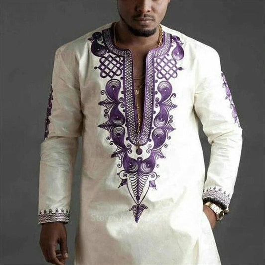 Afro Elegance: Sanmi African Men's Suit Collection - Perfect for Weddings and Stylish Celebrations - Free Delivery Worldwide only at Flexi Africa