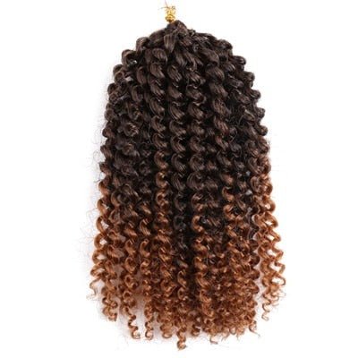 Afro Kinky Twist Crochet Braids Synthetic Curly Braiding Hair Extension - Flexi Africa - Free Express Delivery Worldwide