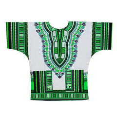 Authentic African Dashiki Printed T-Shirts for Men - Flexi Africa - Flexi Africa offers Free Delivery Worldwide - Vibrant African traditional clothing showcasing bold prints and intricate designs