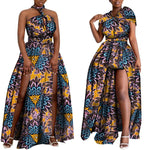 Convertible African Boho Maxi Dress – Multiway Wrap Bandage Style Party & Bridesmaid Gown - Free Delivery Worldwide only at Flexi Africa