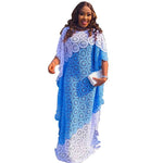 Dashiki African Maxi Dress for Women, Lace Ankara Plus Size Long Evening Party Gown - Free Delivery Worldwide only at Flexi Africa