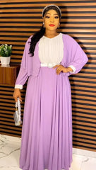 Elegant Dashiki Maxi Dress – Traditional African Long Sleeve Summer Dress for Women - Free Delivery Worldwide only at Flexi Africa