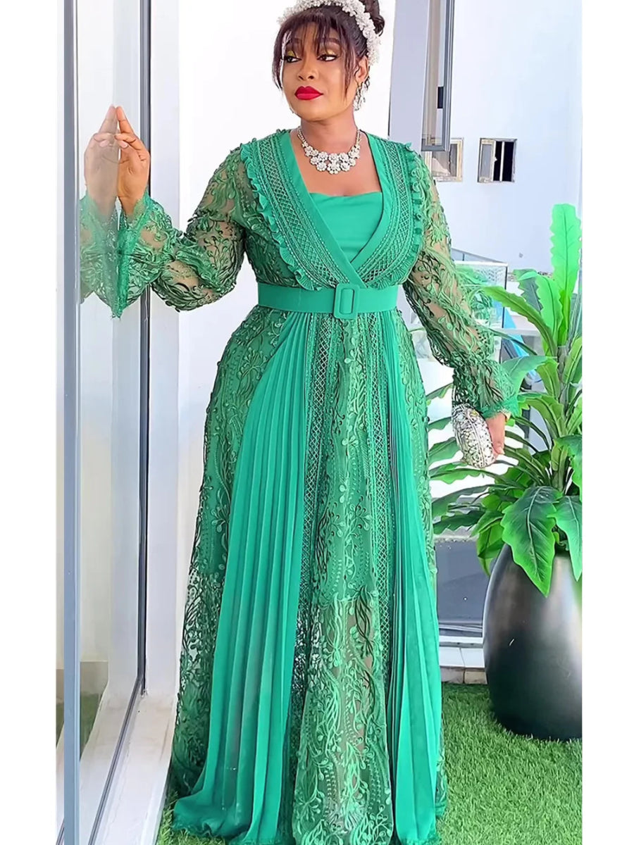 Elegant Plus - Size African Party Dresses for Women: Stylish Dashiki, Ankara, Lace Wedding Gowns & Maxi Dresses - Free Delivery Worldwide only at Flexi Africa