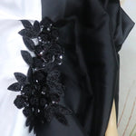 Fashion boubou africain femme Color blocking african dress Embroidery decoration africa clothing - Free Delivery Worldwide only at Flexi Africa