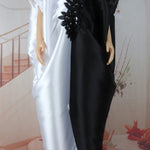 Fashion boubou africain femme Color blocking african dress Embroidery decoration africa clothing - Free Delivery Worldwide only at Flexi Africa