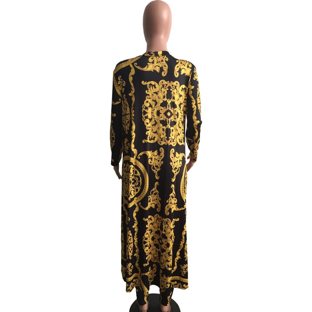 Fashion Forward: African Print Elastic Bazin Baggy Pants with Dashiki Sleeve Famous Suit for Women - Flexi Africa - Flexi Africa offers Free Delivery Worldwide - Vibrant African traditional clothing showcasing bold prints and intricate designs