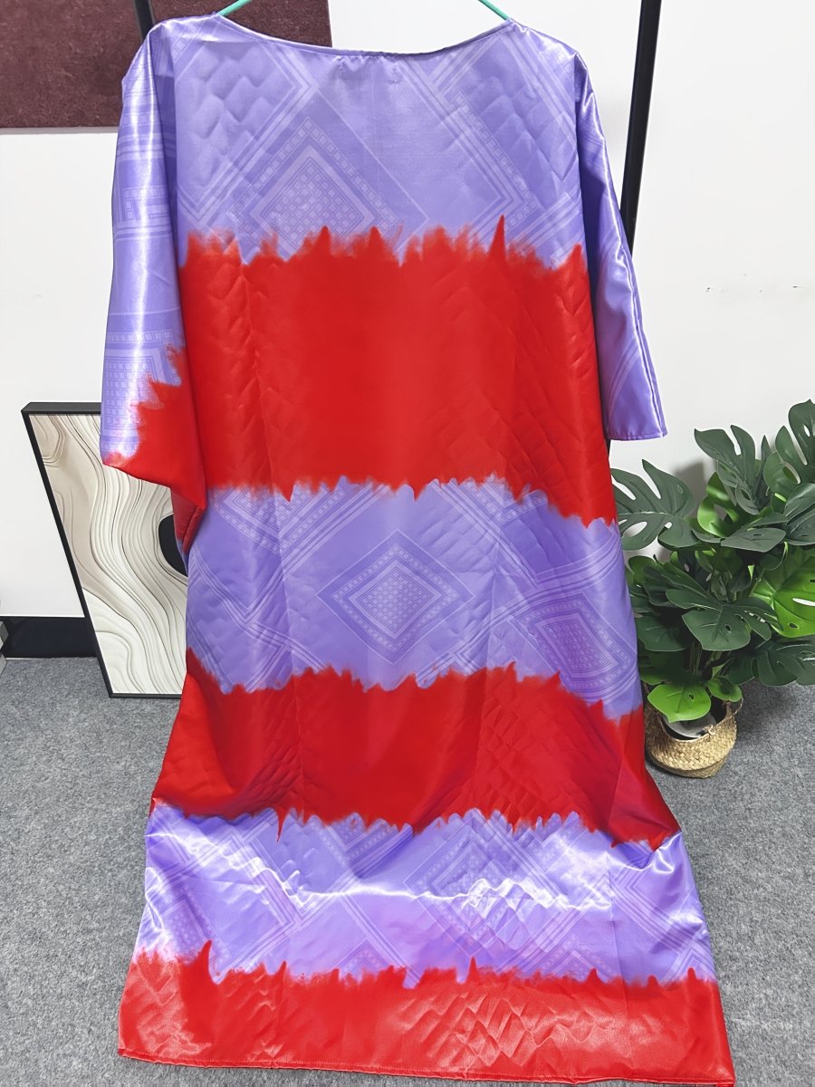 African Traditional Dashiki Riche Wedding Dress Robe With Tassel Shawl Clothing - Free Delivery only at Flexi Africa