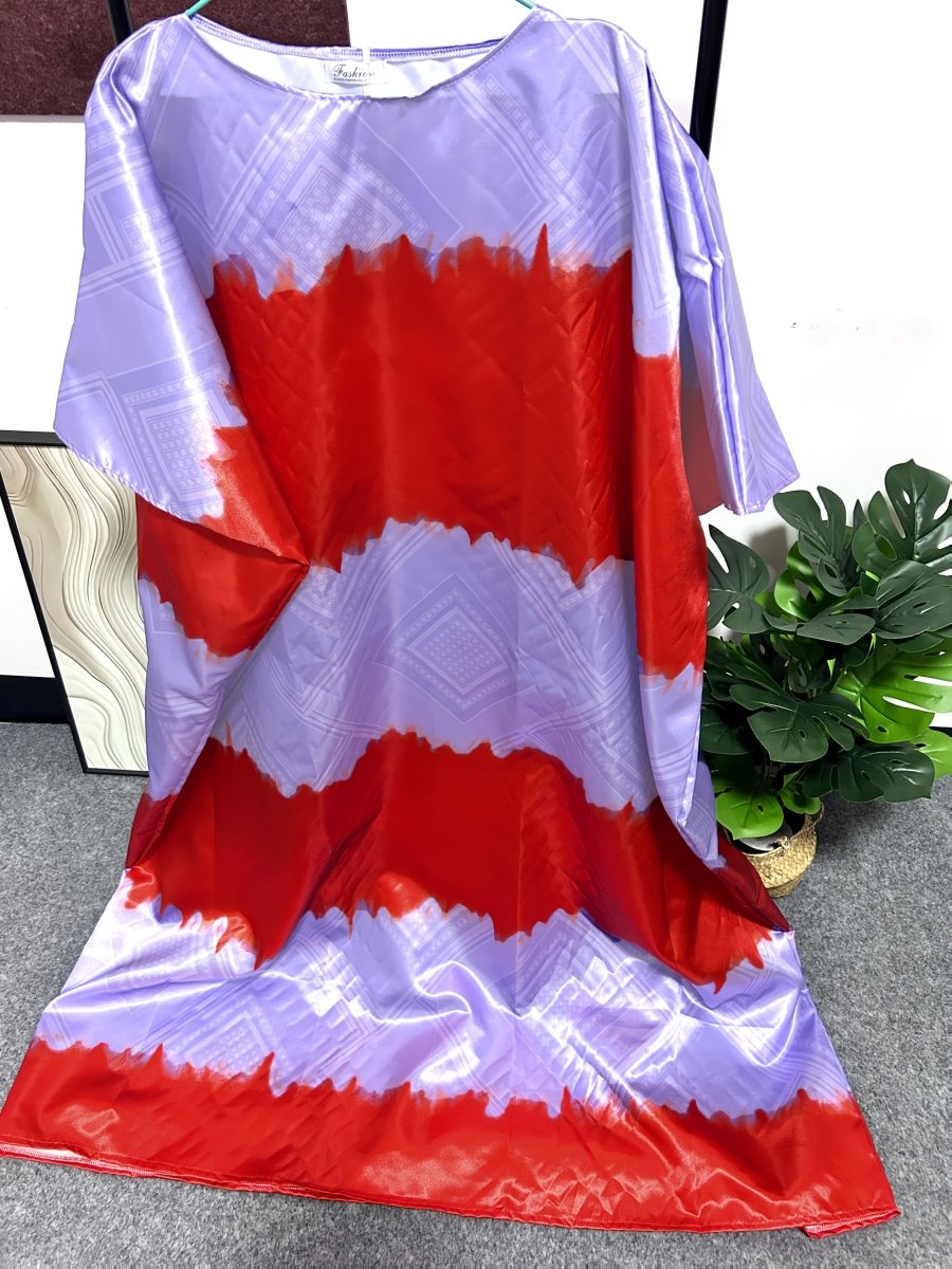 African Traditional Dashiki Riche Wedding Dress Robe With Tassel Shawl Clothing - Free Delivery only at Flexi Africa