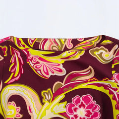 Buy Women's Print Fashion Temperament Round Neck Long Sleeve Midi Long Dress 2459127 for only $6.50 at Flexi Africa!
