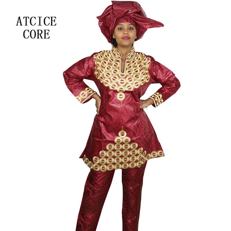 Luxury African Abaya for Women – Plus Size Embroidered Formal Party Dress - Free Delivery Worldwide only at Flexi Africa