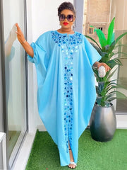 Plus - Size African Ankara Dashiki Dresses for Women – Luxury Abayas for Weddings, Parties, and Evening Gowns - Free Delivery Worldwide only at Flexi Africa