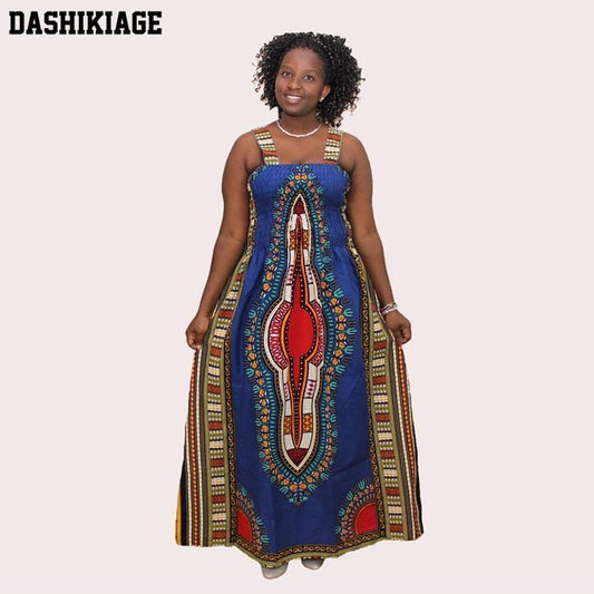 Sexy Backless Dress Summer Dashiki Casual Sundress Beach Women - Flexi Africa - Free Delivery Worldwide - FREE POST