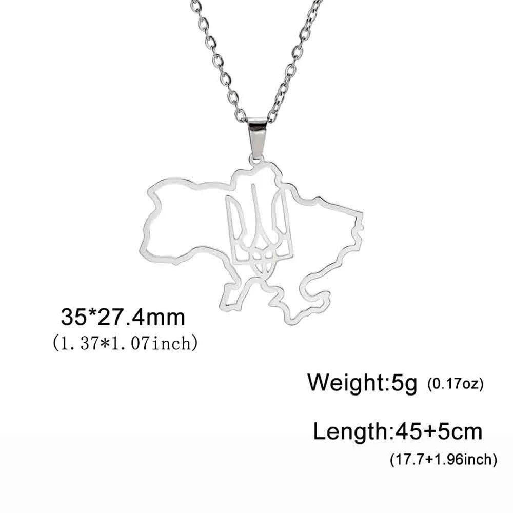 Stainless Steel Africa Map Necklaces: Choker Chain with Hollow Map Pendant - Flexi Africa - www.flexiafrica.com