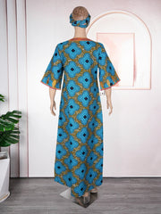 Traditional African Embroidered Dresses for Women: Perfect for Weddings and Special Occasions - Free Delivery Worldwide only