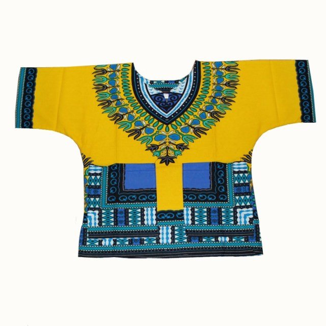 Unisex Stylish and Comfortable Dashiki Dress - Traditional African Clothing for Children in Soft Cotton Fabric - Flexi Africa