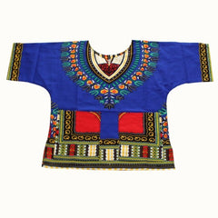 Unisex Stylish and Comfortable Dashiki Dress - Traditional African Clothing for Children in Soft Cotton Fabric - Flexi Africa