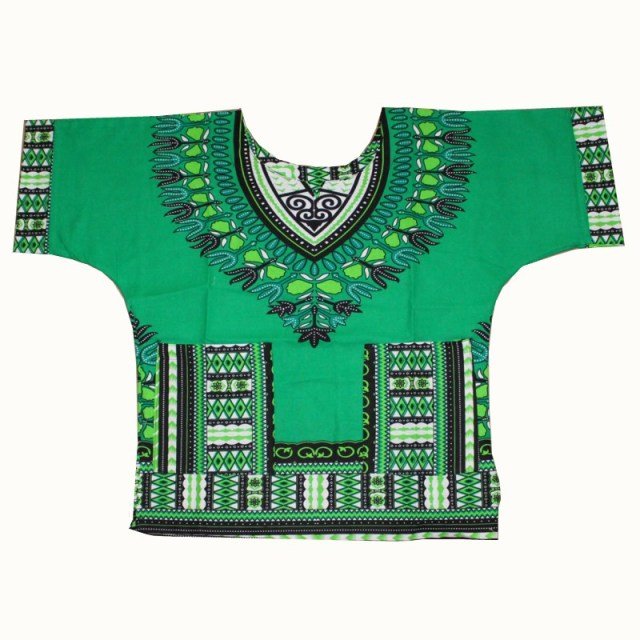 Unisex Stylish and Comfortable Dashiki Dress - Traditional African Clothing for Children in Soft Cotton Fabric - Flexi Africa