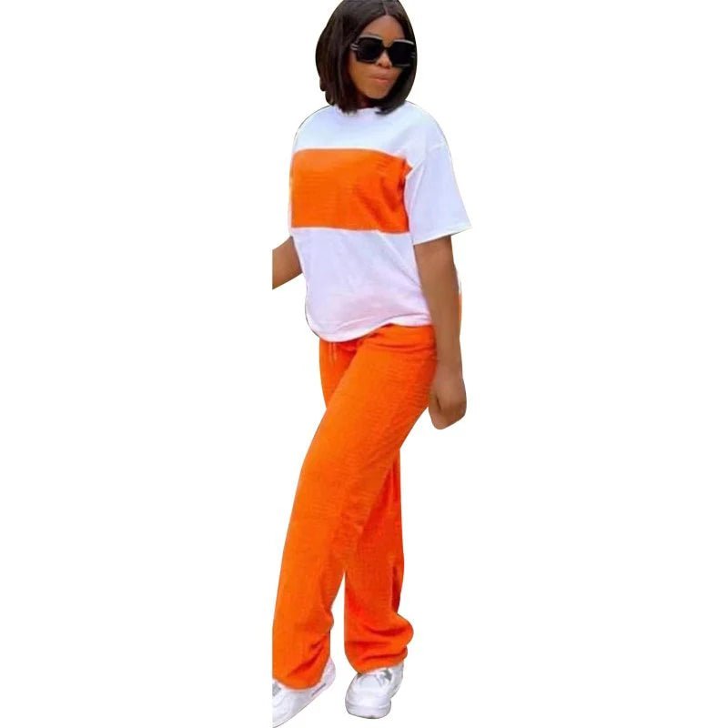 Upgrade Your Style with our 2PC Dashiki - Short Sleeve Top and Pants Suit - Free Delivery Worldwide only at Flexi Africa