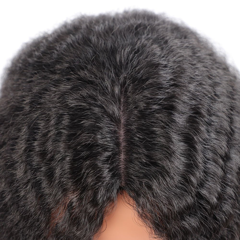 Versatile Long Kinky Curly Synthetic Wigs for Black Women - Flexi Africa Free Delivery Worldwide only at www.flexiafrica.com