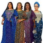 Women’s African Kaftan Abaya – Ankara Dashiki Boubou Evening Dress - Free Delivery Worldwide only at Flexi Africa