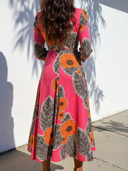 Women's Dress Vacation Short Sleeve Printed Dress - Free Delivery Worldwide only at Flexi Africa